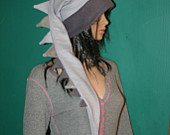 Super Long Dragon Tail Hat Dinosaur Fleece Winter Ski Snowboarding Cap